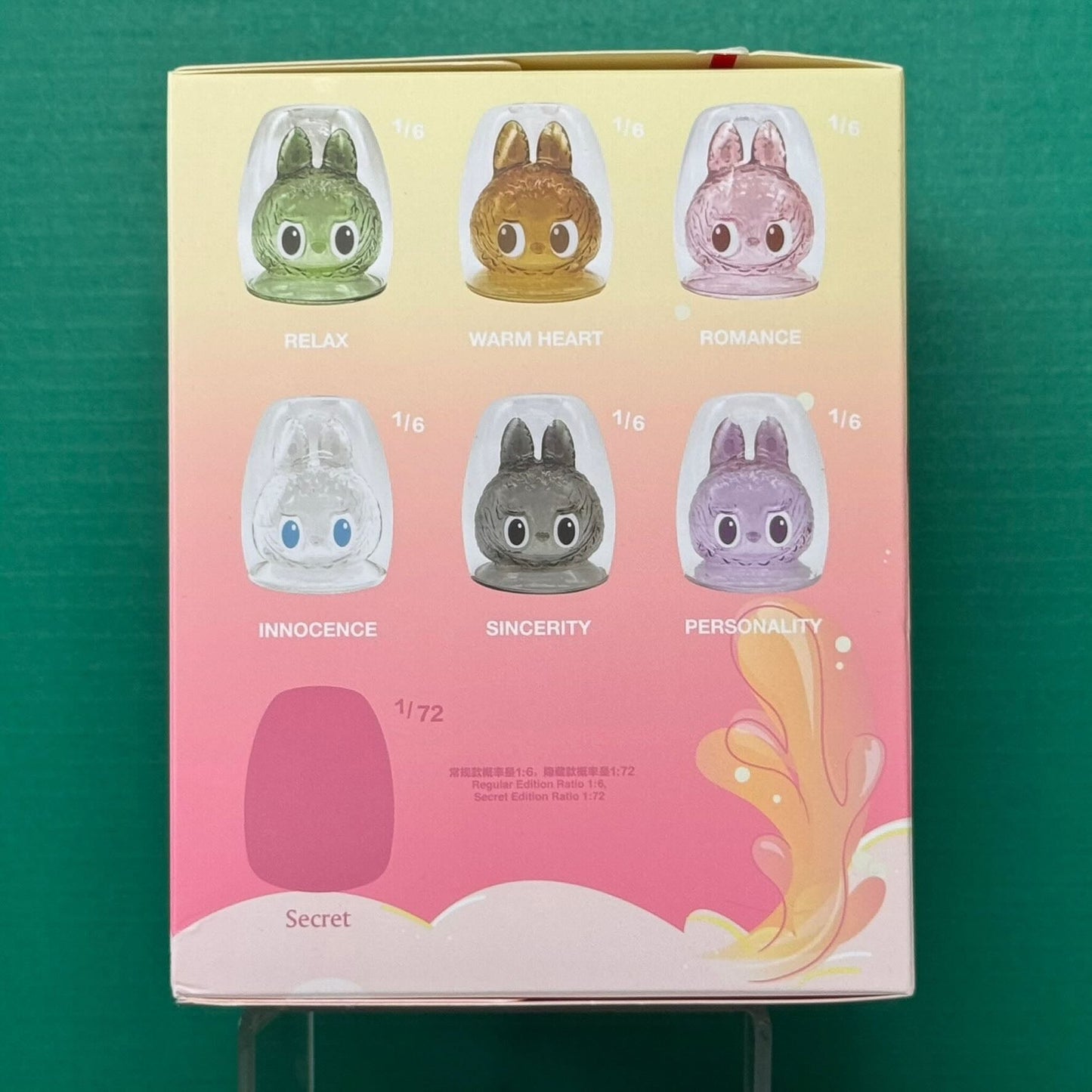 THE MONSTERS CHEERS! SERIES - Double-walled Glass Blind Box