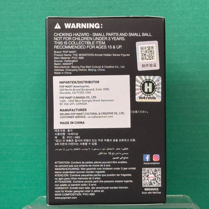 THE MONSTERS Almost Hidden Series Figures Blind Box