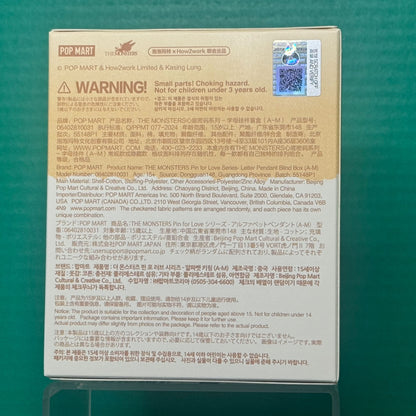 THE MONSTERS Pin for Love Series- Letter Pendant Blind Box (A-M)