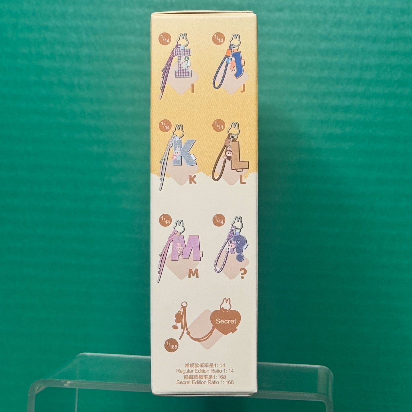 THE MONSTERS Pin for Love Series- Letter Pendant Blind Box (A-M)