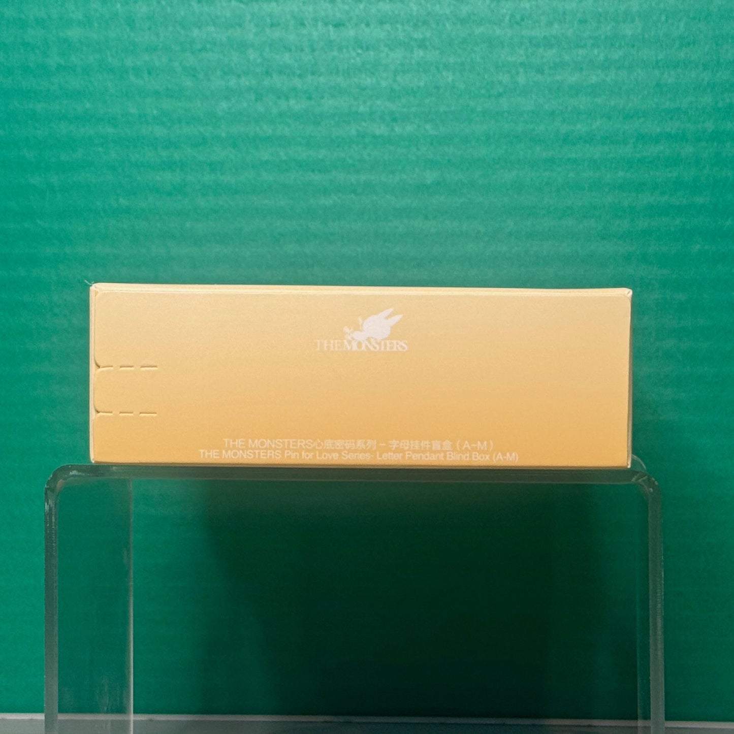 THE MONSTERS Pin for Love Series- Letter Pendant Blind Box (A-M)