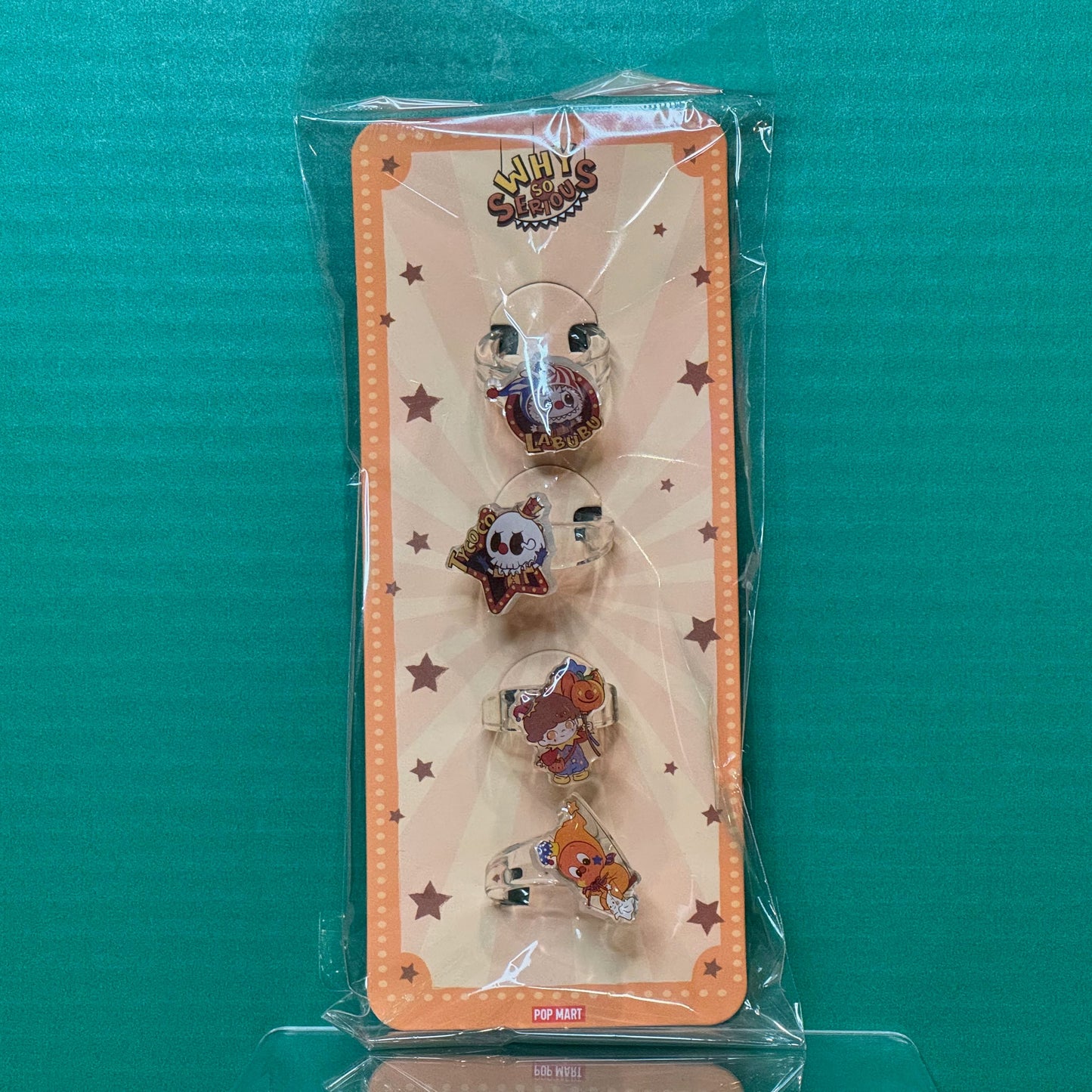 WHY SO SERIOUS Series Finger Decoration